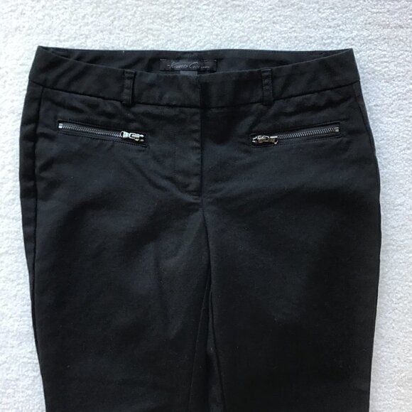 KENNETH COLE SIZE 2 BLACK SKINNY TROUSERS - Picture 3 of 7